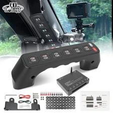 RGB 6 Gang Switch Control Panel Grab Handle Wireless For 06-13 Toyota FJ CRUISER