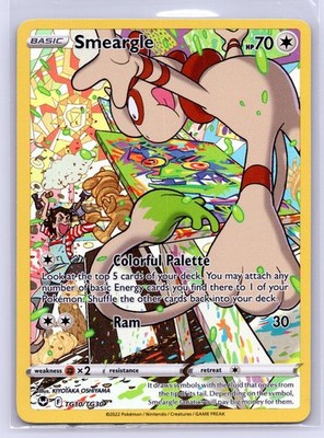Pokemon NM Holo Smeargle TG10/TG30 Ultra Rare SWSH12: Silver