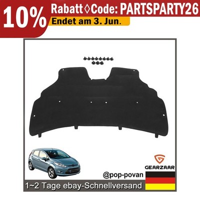 Motorhaubendämmung Dämmmatte mit Clips für FORD FIESTA VI FIESTA VI VAN