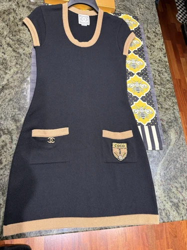 vestito maglione chanel