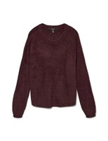 Pullover Vero Moda Vmpuff Ls O-Neck GrößE M Blau Baumwolle