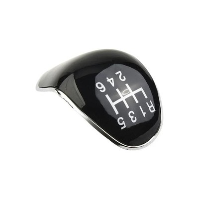 6 Speed Gear Stick Shift Knob Cap Cover Insert Black Fit for Ford Focus Fiesta