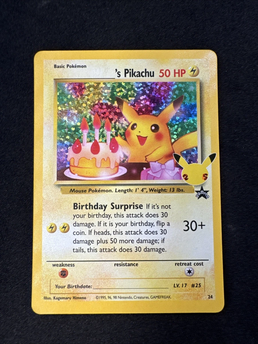 Birthday Pikachu for sale | eBay