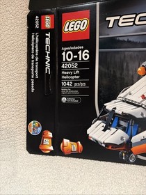 LEGO Technic 42052 Heavy Lift Helicopter 100% Complete Box Manual Teste