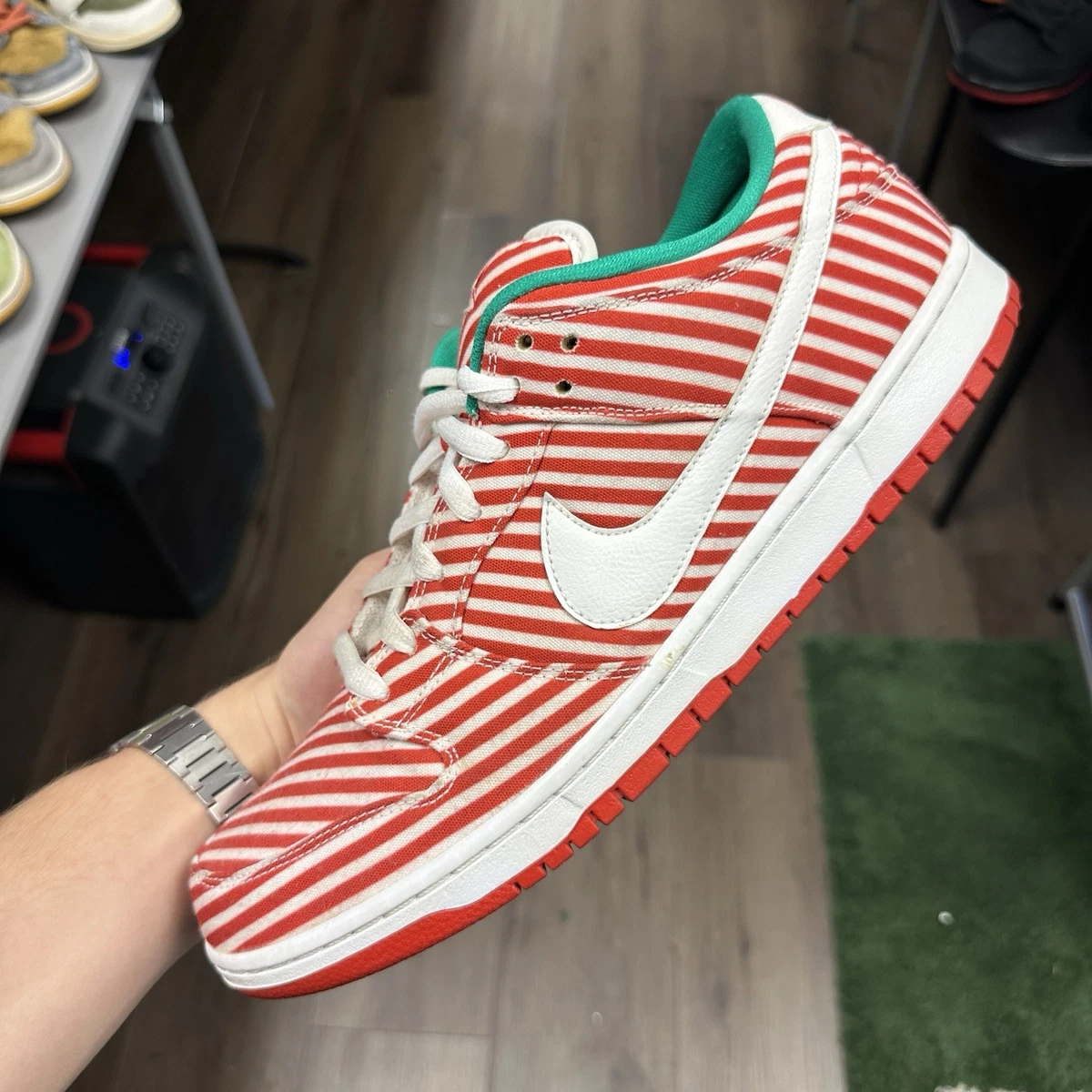 Nike SB Dunk Low Candy Cane | eBay