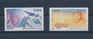 LS94934 France pilots aircraft aviation fine lot MNH