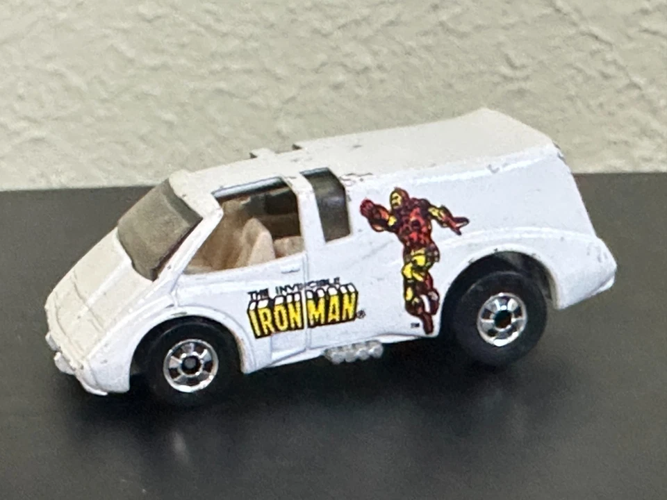 FURGONETA VETTE HOT WHEELS BLACKWALL MARVEL IRONMAN HI RAKERS Foto 2 de 4