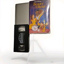 RARE Walt Disney's Beauty and The Beast VHS 1992 Black Diamond Classic