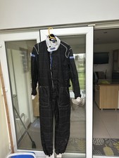 Sparco Go Karting Racing Suit Size 56 Black Please Read Description