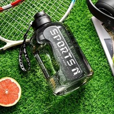 Large Capacity 2 Liter Water Bottle Sports Gym Water Kettle for Camping Travel B