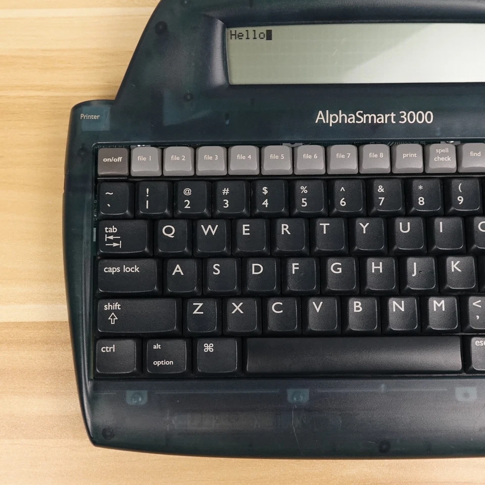 Alphasmart 3000 Electronic Word Processor Portable Keyboard Tested Vintage - Image 3 of 4