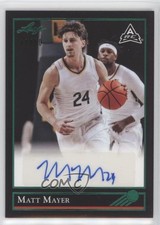 2021-22 Leaf Memories 1992 Base Auto Green 11/50 Matt Mayer #BG-MM1 Auto 0u66
