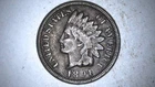 1891 Indian Head Cent Penny - Fine++ Condition - Nice Details! **FREE SHIPPING**