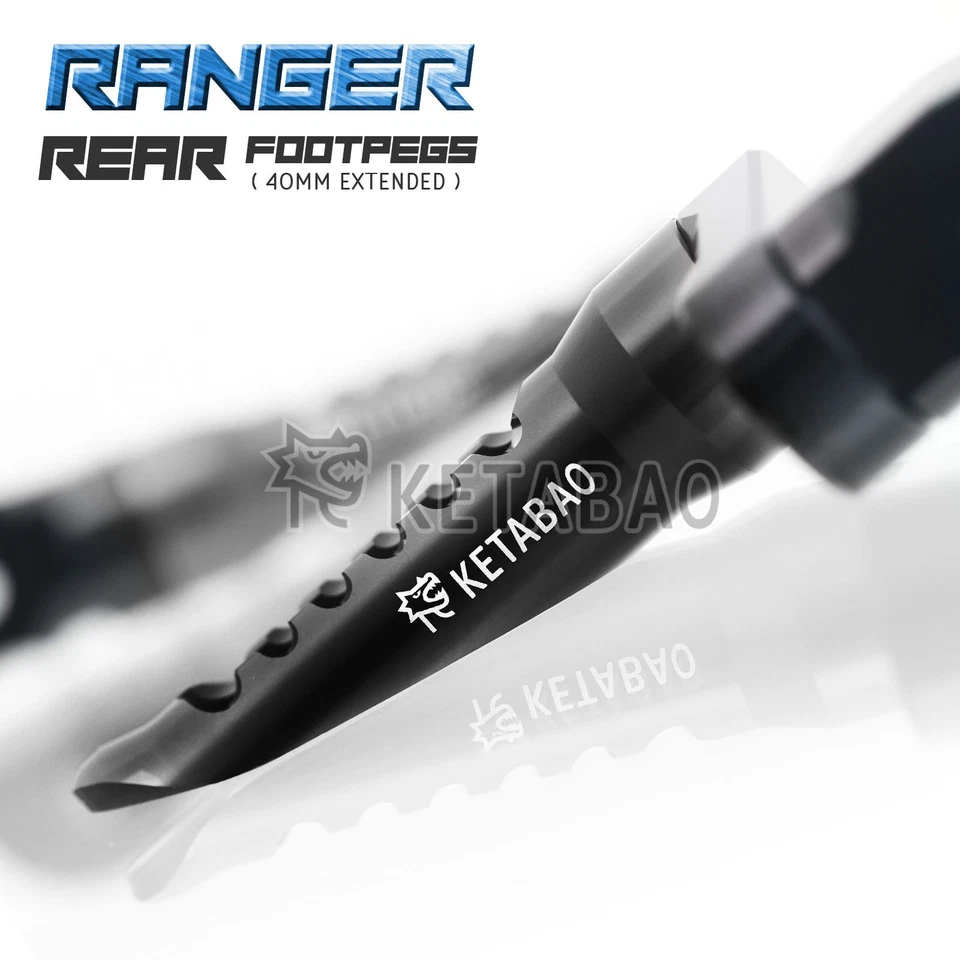 Gold BOB 1.5 inch Lower Rear Foot Pegs For Yamaha X-MAX YP 400 13 14 15 16 17 - Imagem 3 de 4