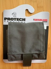 PROTECH THE SAFARILAND GROUP LT17A Utility Pouch Dual Handcuff OD Green