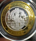 Delta saloon, Virginia City, NV .999 Silver Strike Gaming Token (V & T Railroad)