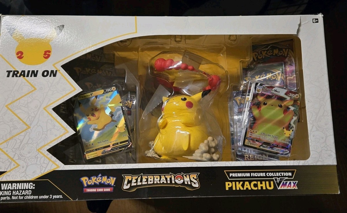 Pokémon TCG Celebrations Premium Figure Collection Pikachu VMAX