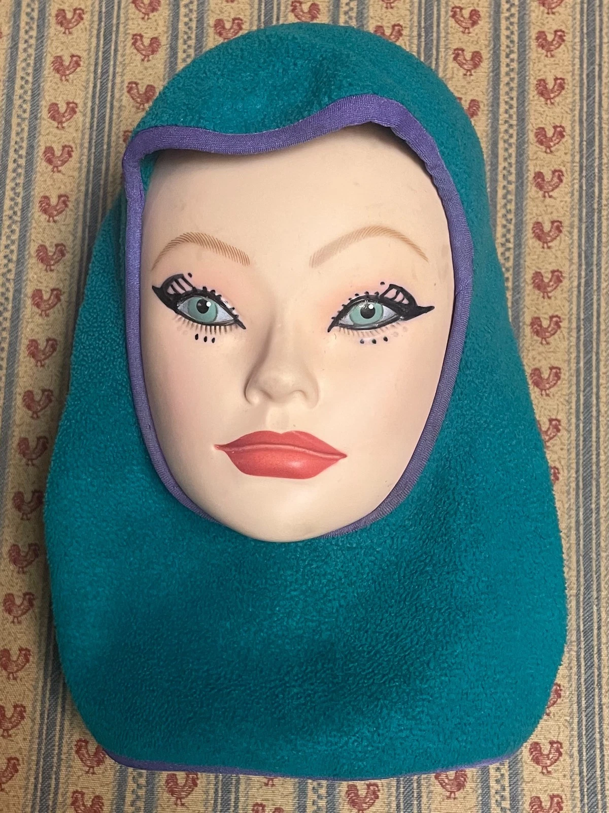 Patagonia Fleece Balaclava One size Teal Purple USA