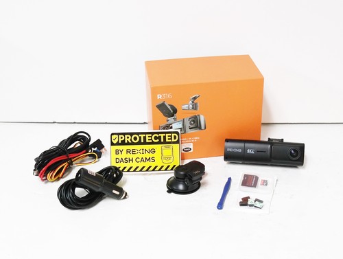Rexing R316 4K GPS WiFi Front and Cabin Dashcam BBY-R316