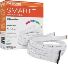 Sylvania Smart 2ft Bluetooth Mesh Indoor LED Flex Light Strip Starter Kit