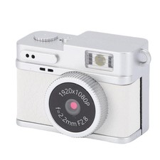 ⁺Vintage Camera With Keychain HD 1080P Video Recording Compact Digital Camera