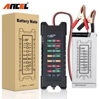ANCEL BM310 12V Batterietester Digital KFZ Diagnosegerät Ladezustand prüfen DE