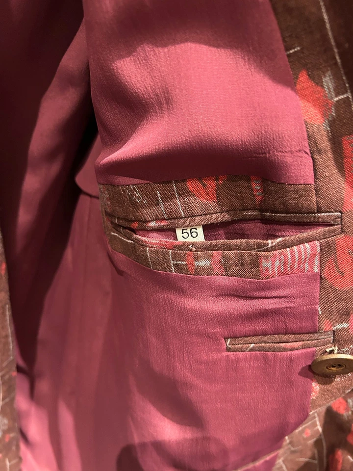 Traje de lino Etro Sixe 56 (IT) de doble botonadura para hombre, nuevo, nunca usado, OBO $800 Foto 4 de 4