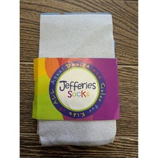 Jefferies Socks Girls Tights Silver Sparkle Size 2-4 Years Dance Tights