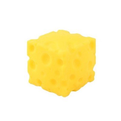 1 Stück gelbes Käse Quetschspielzeug, Weichkäse Quetschspielzeug, Rebounding