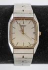 Vintage Seiko 65325320 Quartz Silver Dial Integrated Bracelet RE G3D