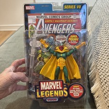ToyBiz Marvel Legends VISION on card series 7 VII 2004 -A
