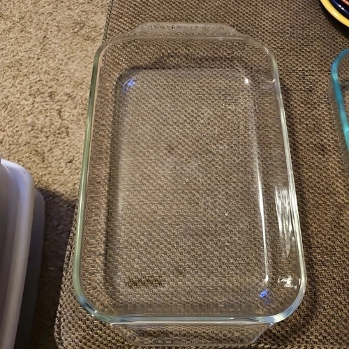 Vintage PYREX 233-R Clear Glass 13x9x2 Casserole Dish 3Qt Baking Pan 1950-1970