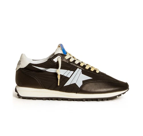 Golden Goose Men Running Marathon Sneaker Silver EUR 45 US 12