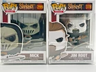 Funko POP! Rocks Slipknot Lot Jim Root & Mick Thompson NIB W/Protector
