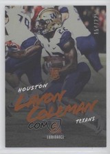 2018 Panini Luminance Rookie Orange Luminance 154/225 Lavon Coleman #160 11pj