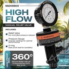Aquatonics 98209800 Includes 98209803 High Flow Air Relief Valve, Pressure Gauge — photo 2