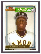 1992 Topps - Pokey Reese #714 Gold Rookie Card - Cincinnati Reds - Mint - Sharp. rookie card picture