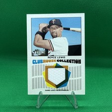 2026 Topps Heritage #CCR-RL Royce Lewis Clubhouse Collection Relic
