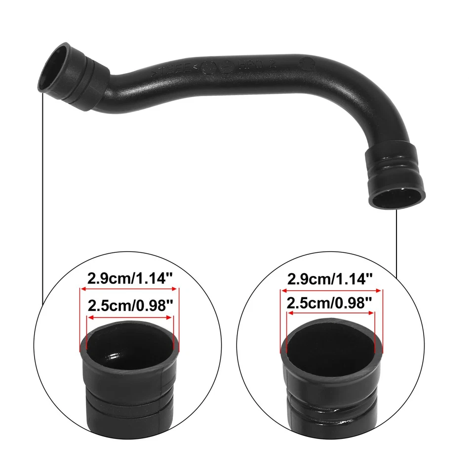 Air Intake Turbo Tube 2710901629 for Mercedes-Benz C200 C250 2010-2013 - Image 3 of 4