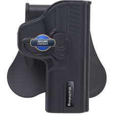 Bulldog Cases Rapid Release Polymer Holster Fits Glock 43 Black