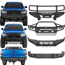 Grill Front Rear Bumpers Wwinch Plate Led Lights Fit 2005-2011 Toyota Tacoma