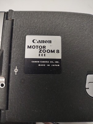 Canon Motor Zoom 8 EEE Camera | eBay