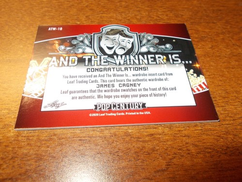 2020 Pop Century And The Winner Is Red Foil James Cagney #7/7 - Picture 2 of 2