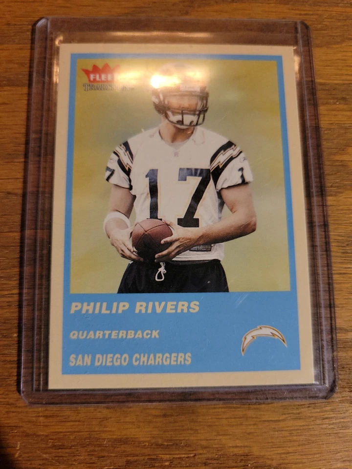 10 X 2004 Philip Rivers Lot Auto Jersey Rookie Cards Bowman Tradition Press Pass - Image 3 of 4