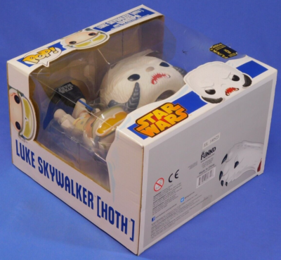 FUNKO POP STAR WARS 2014 EXCLUSIVE LUKE SKYWALKER HOTH WAMPA BOX