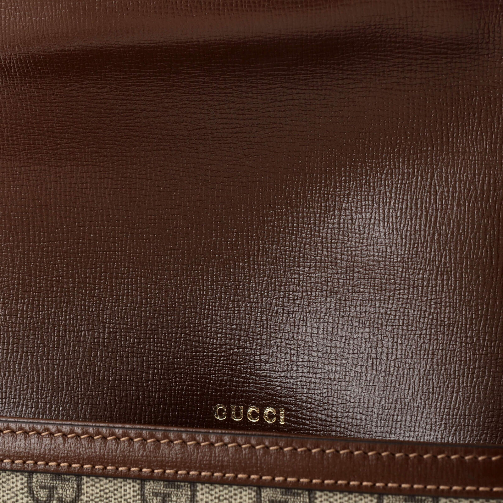 Gucci Horsebit 1955 Shoulder Bag GG Coated Canvas… - image 7