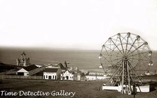 Ferris Wheel at Sutro Baths, San Francisco, CA - c1900 - Historic Photo Print