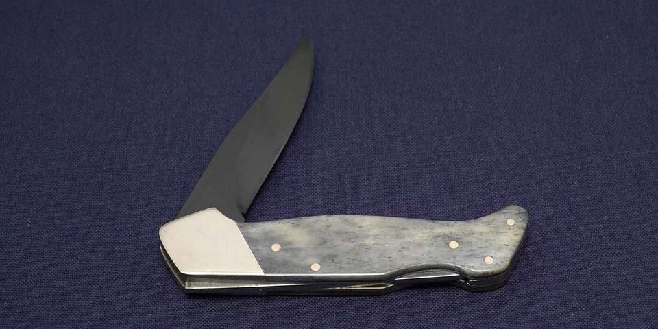 BOKER 2041WB Ceramic Knife Born Ceramic 78mm Grey Born with Diplay Case Black - Image 2 of 4