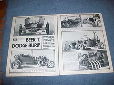 Goodguys Gary Meadors 1923 Ford T-bucket Vintage Article Beer T Dodge Burp