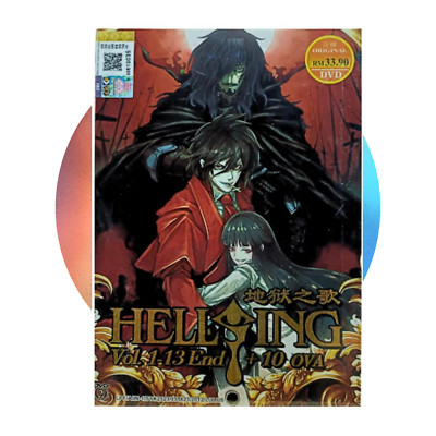DVD Anime HELLSING Complete Series (1-13 End+10 OVA) English Audio Dub FREE SHIP
